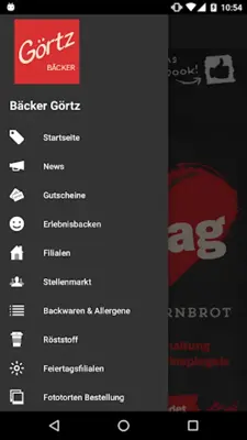 Bäcker Görtz android App screenshot 3